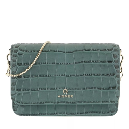 AIGNER Fashion Wallet Deep Green Wallet On A Chain