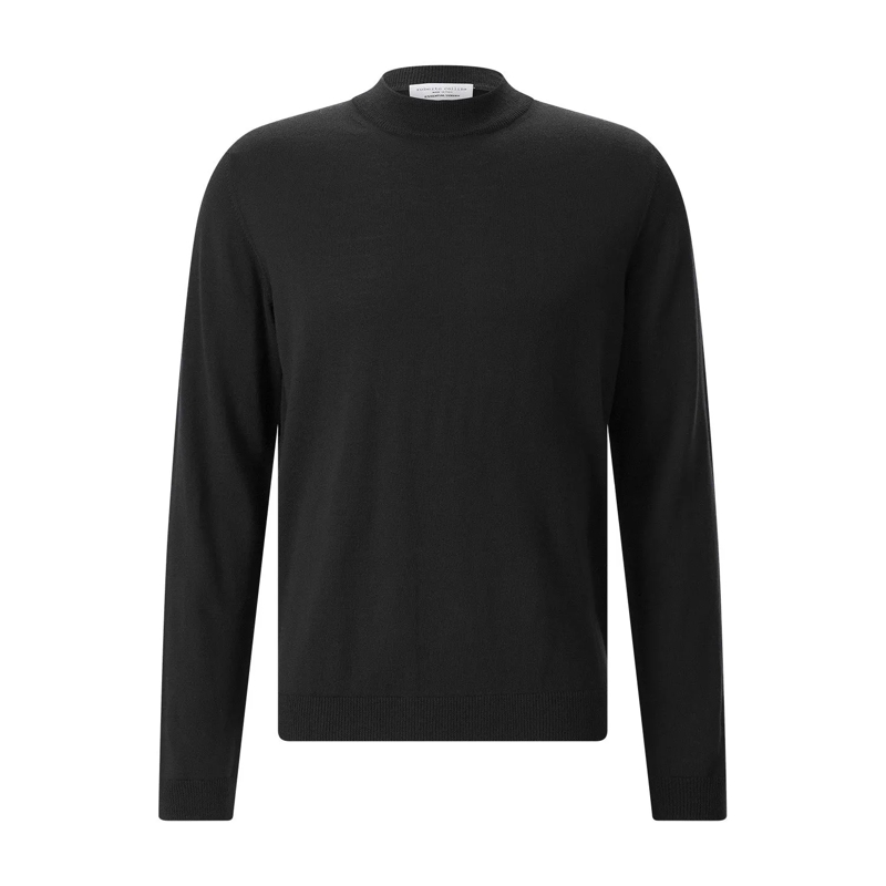 Roberto Collina Pull Longsleeve aus Merinowolle dunkelblau(Image 7)