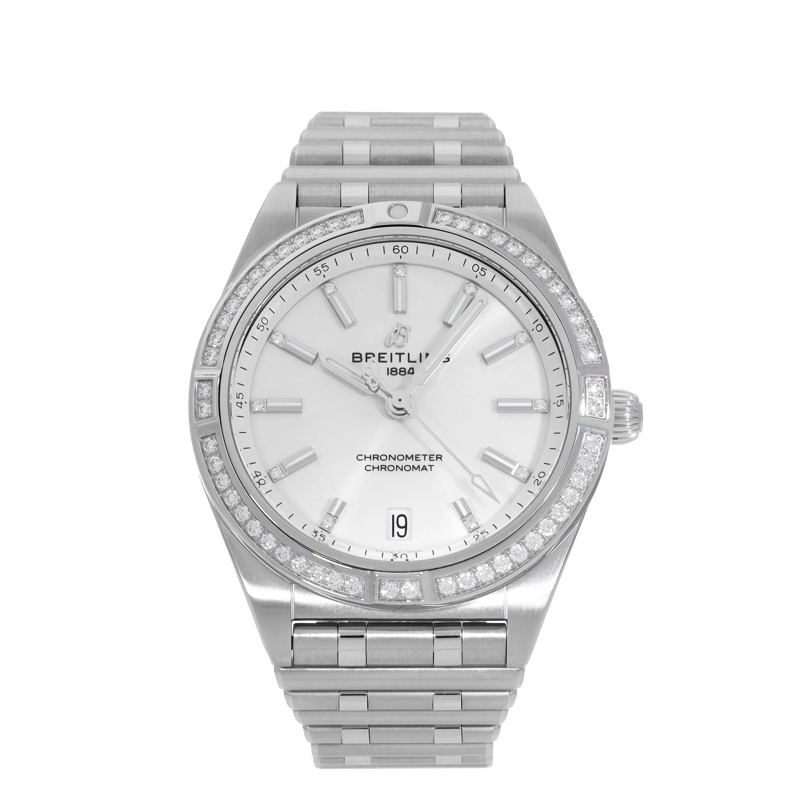 Breitling Automatikuhr Chronomat Weiß(Image 2)