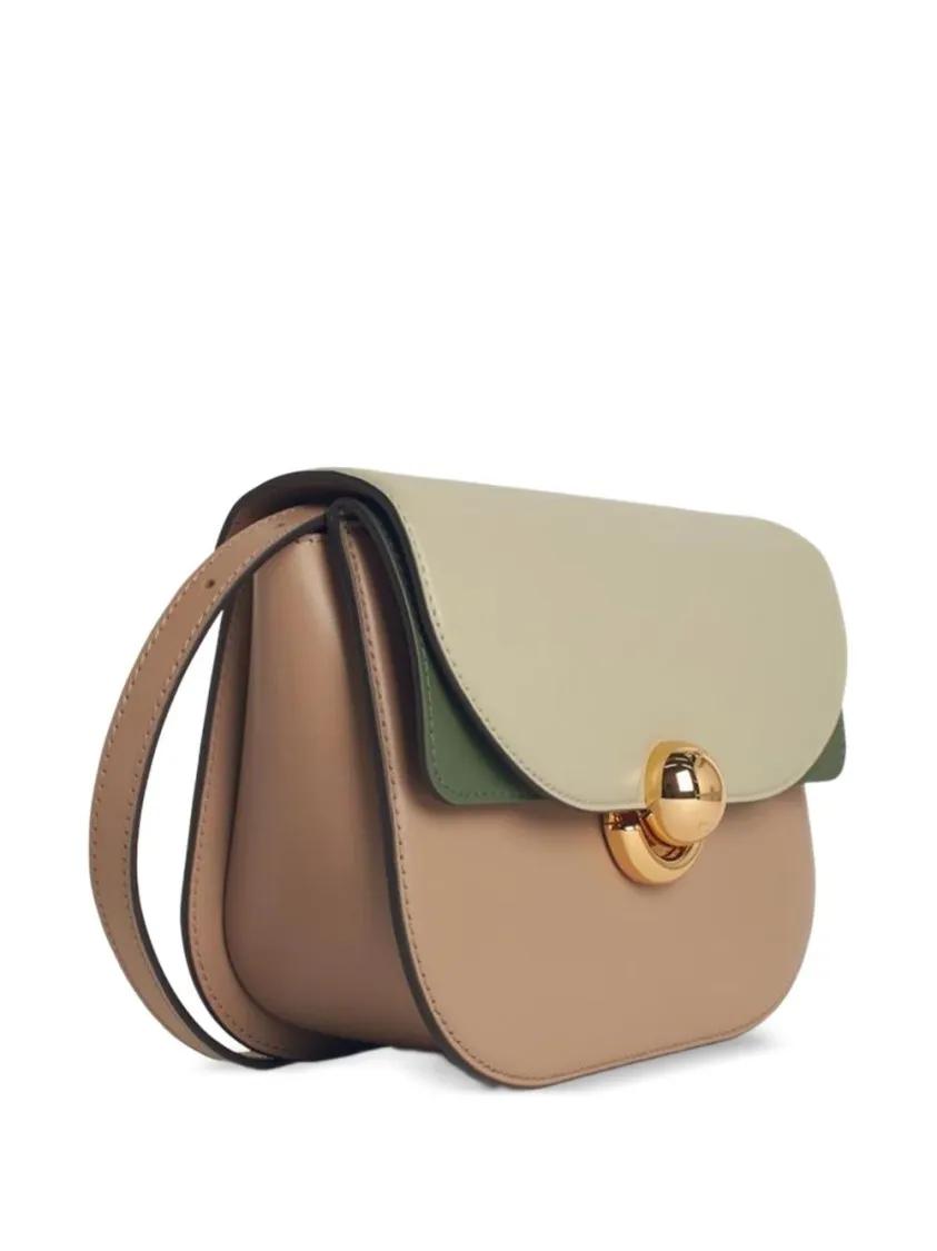 Furla Crossbody bags Structured Color-Block Bag With Adjustable Shoulde in beige