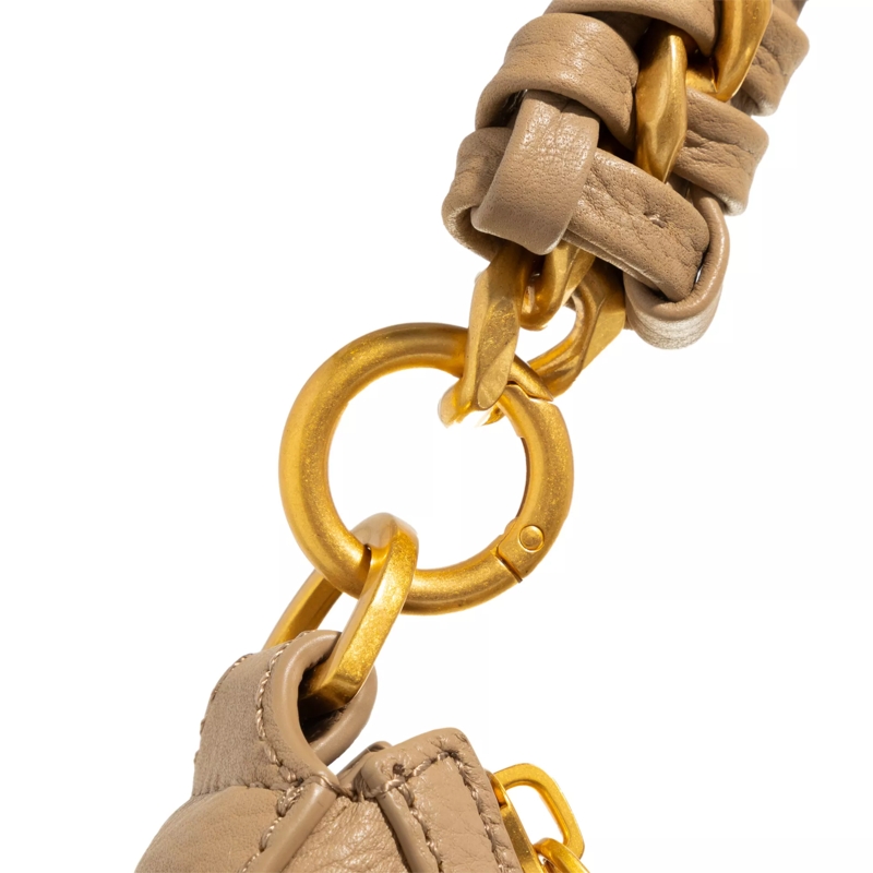 LES VISIONNAIRES Hobo Bag Enya Chain Light Oak(Image 4)