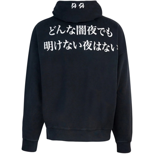 44 Label Group Sweatshirts Faded Gen Hoodie Black (Image 2)