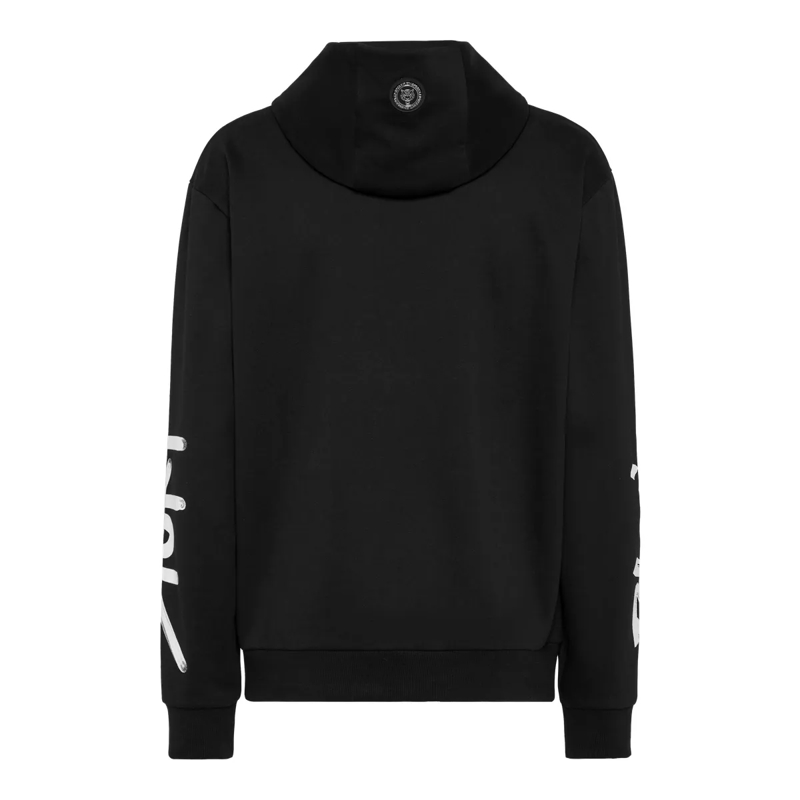 Plein Sport Top Kapuzen-Sweatshirt schwarz(Image 2)