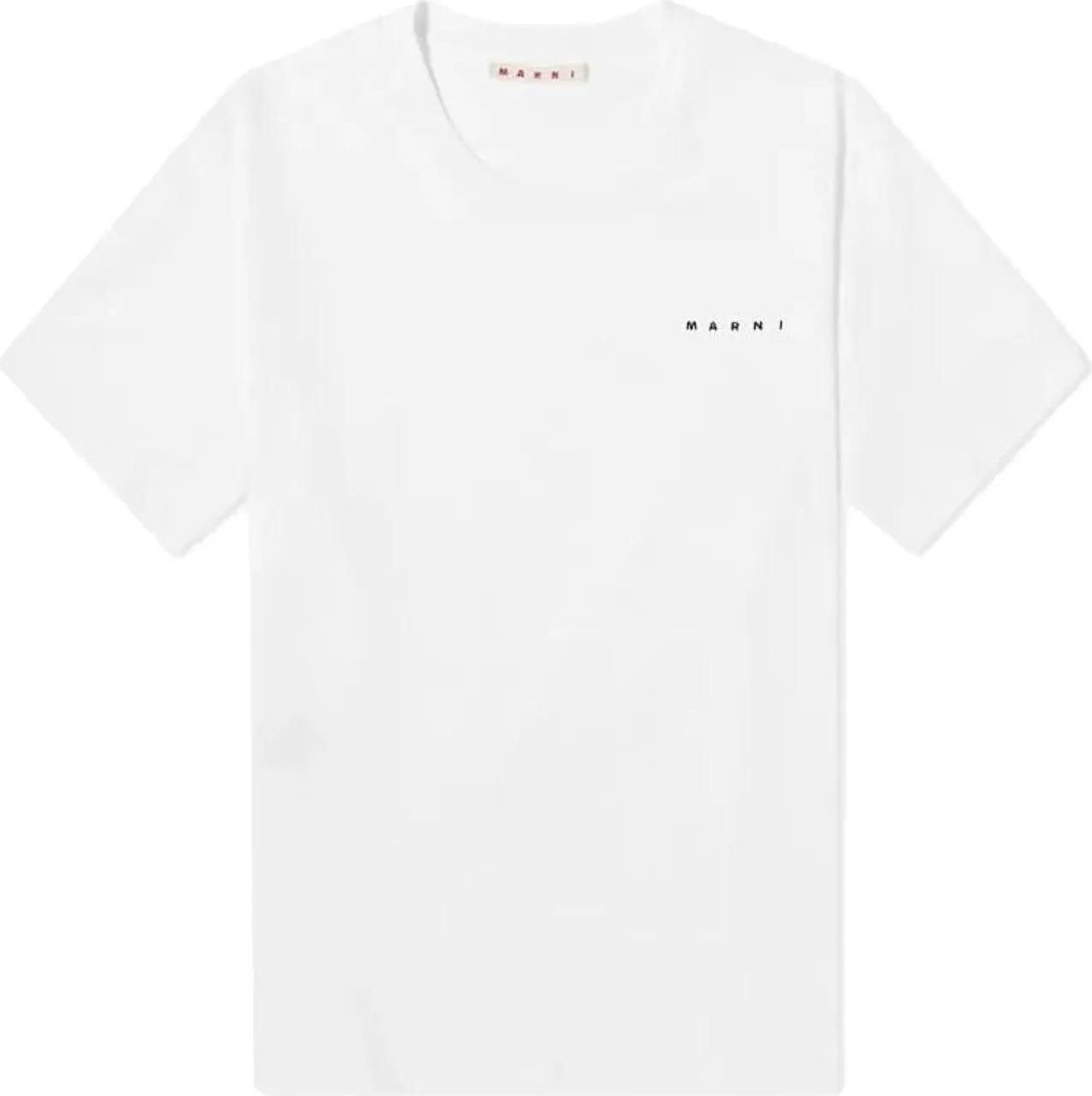 Thumbnail - Marni - white t-shirt - Größe IT 46 - weiß