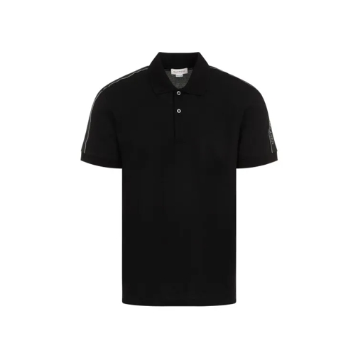 Alexander McQueen Black Cotton Polo Black 