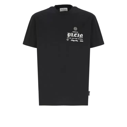 Philipp Plein Round Neck Ss T-Shirt Black 