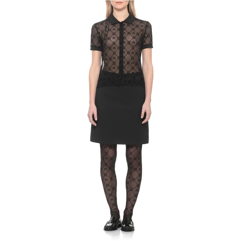 Marine Serre Chemisier Shirts Black schwarz(Image 2)