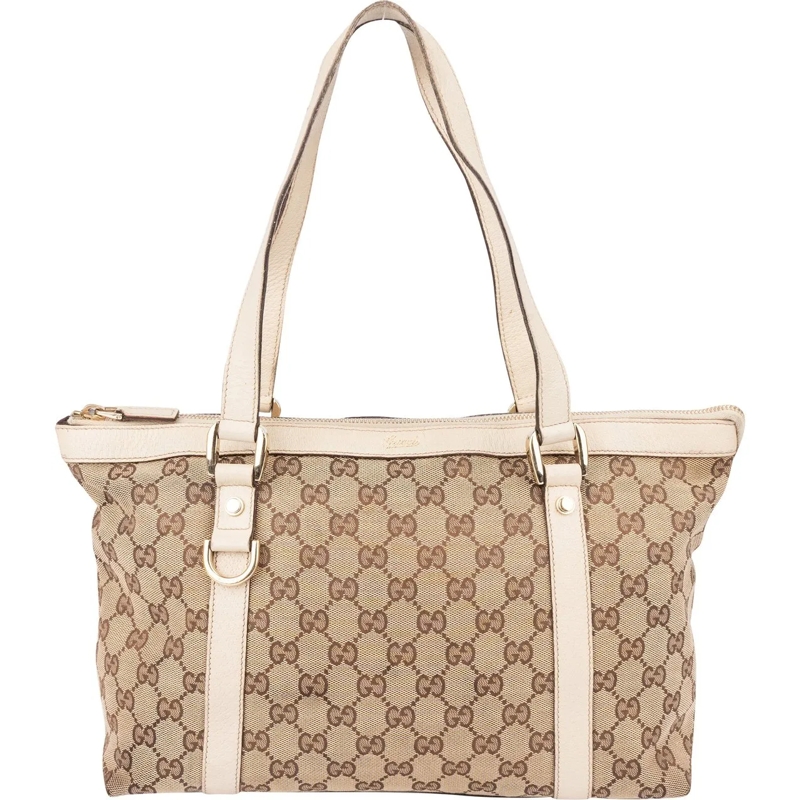 Gucci Sac à bandoulière Gucci GG Monogram Abbey Handbag braun
