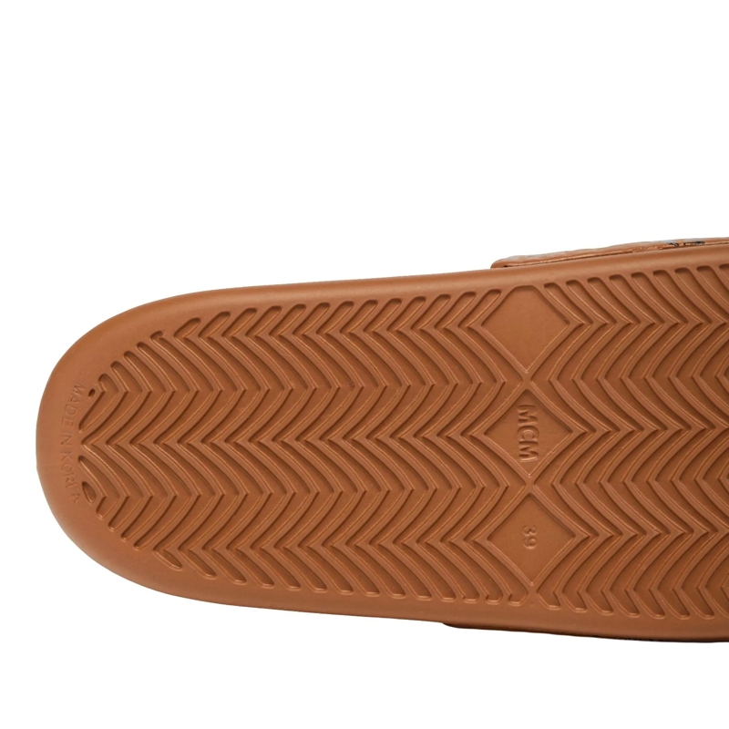 MCM Slipper W Mcm Collection Other Slide Co Cognac(Image 4)