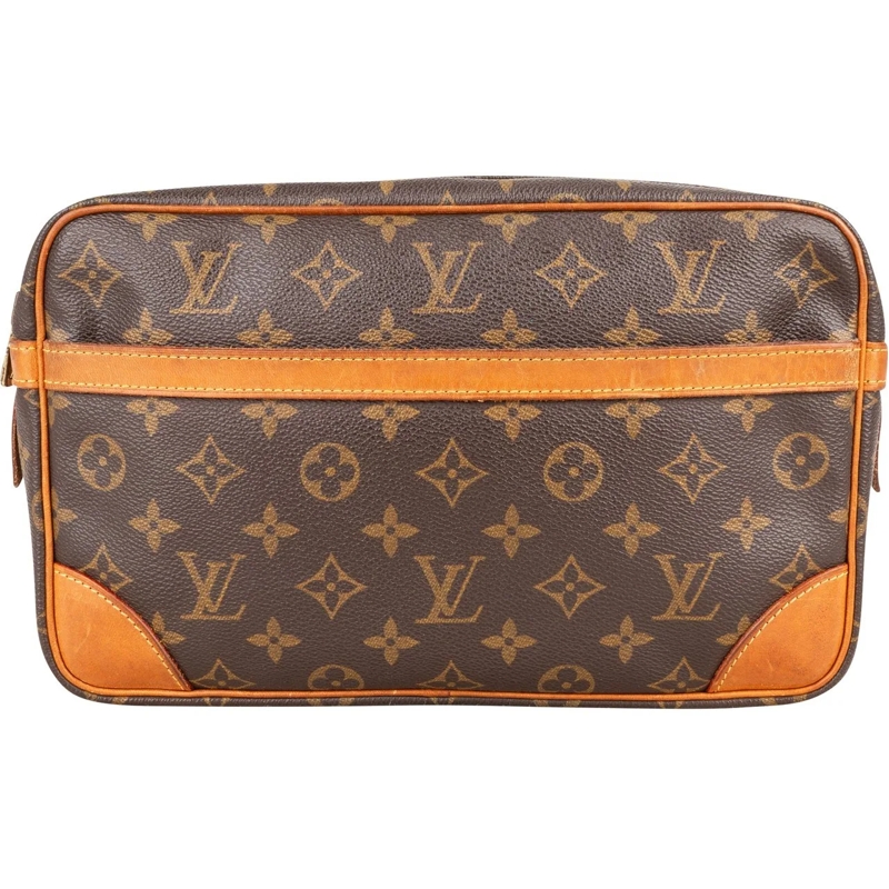Louis Vuitton Tote Louis Vuitton Canvas Monogram Compiegne 28 Clutch braun