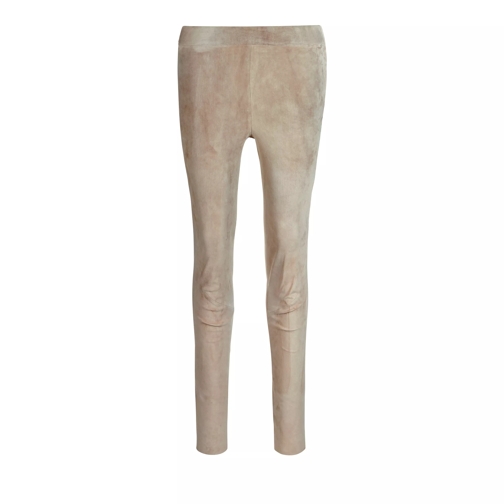 Arma NOS Roche Stretch Suede Grey-Taupe Pantaloni in pelle