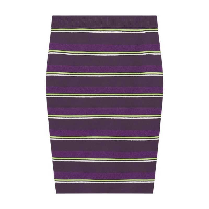 Casablanca Maxirok Midirock mit Logo lila(Image 3)