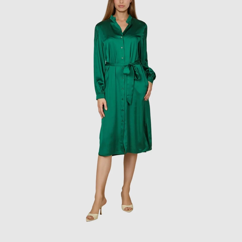 Marc Aurel Midikleid Kleid grün(Image 2)
