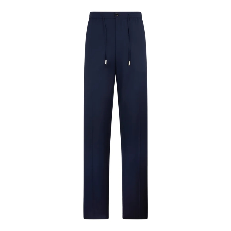 BILLIONAIRE Hose Wool Drawstring Trousers schwarz