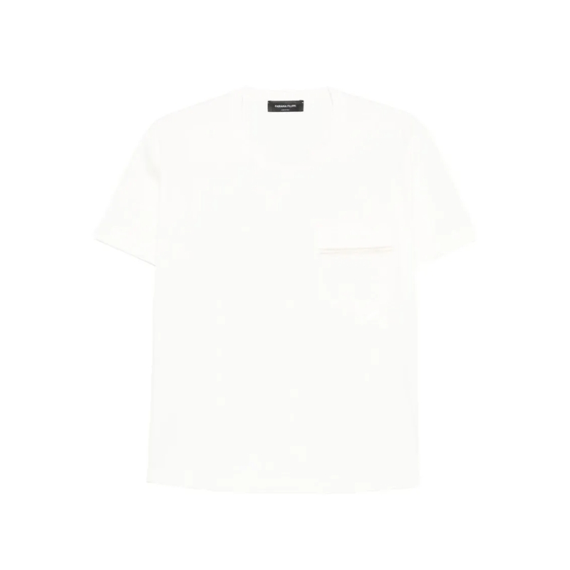 Fabiana Filippi T-Shirt Boxy White Short-Sleeved Top White