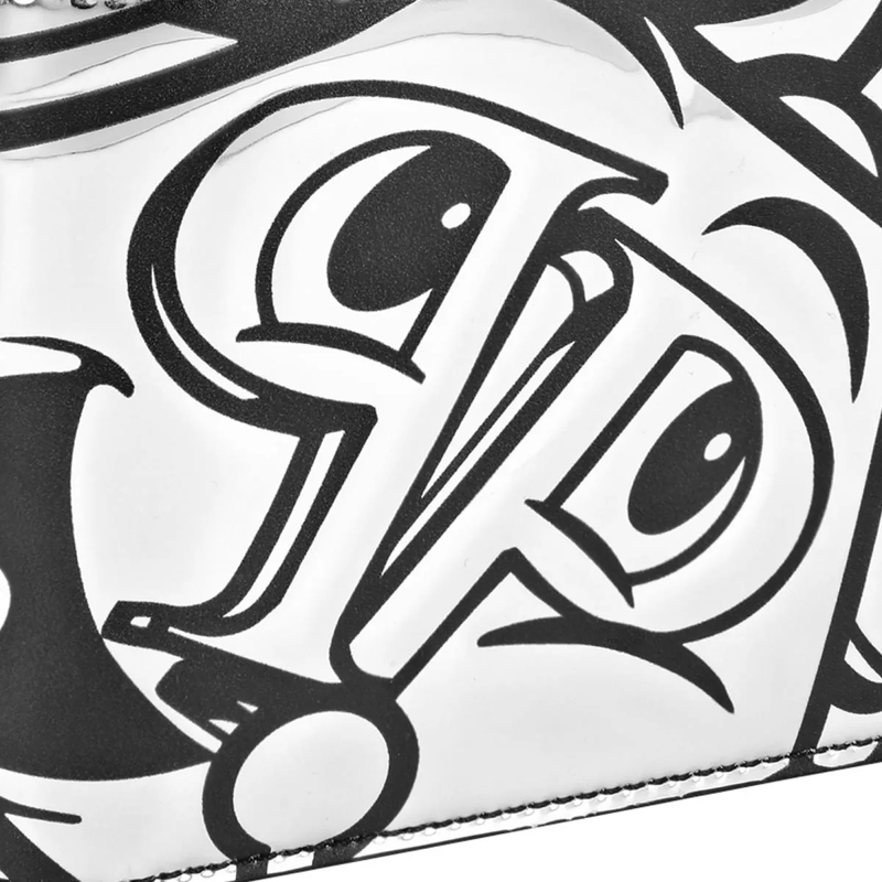 Philipp Plein Geldbörse Geldbörse Smile silber(Image 2)