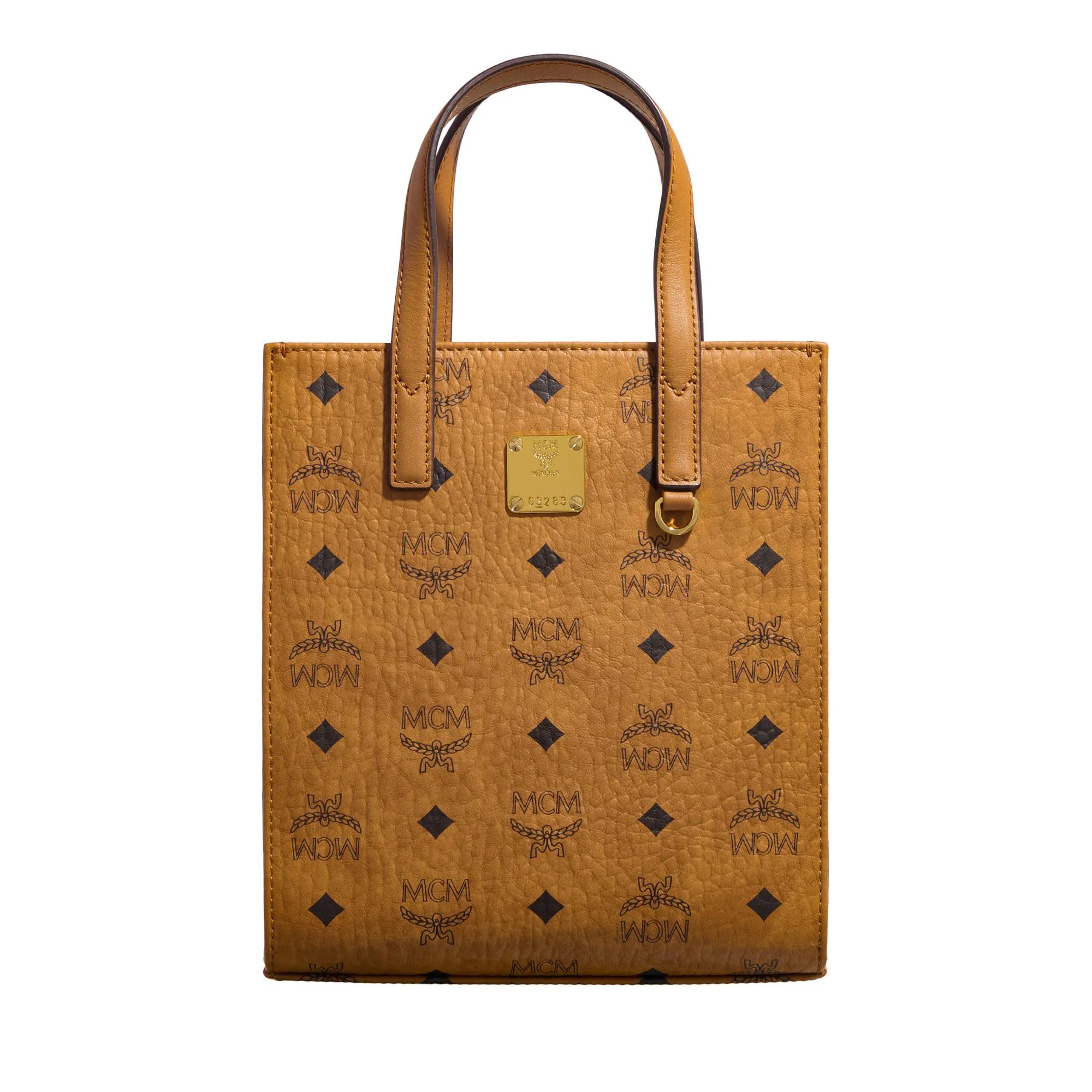 MCM Tote - Aren Vi Tote Mini - Gr. unisize - in Cognacbraun - für Damen