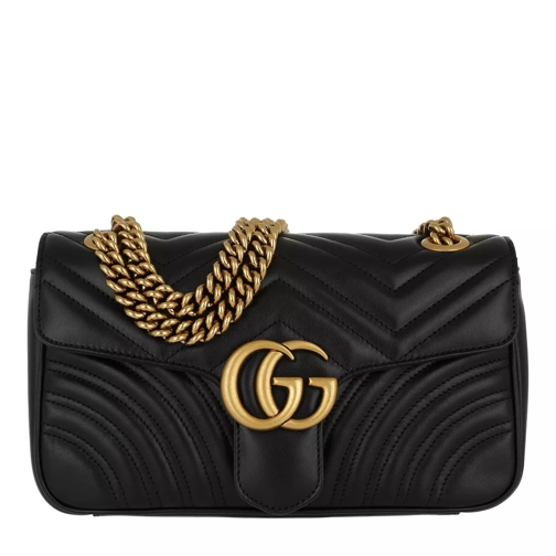 Gucci GG Marmont Matelassé Shoulder Bag Nero Cross body-väskor