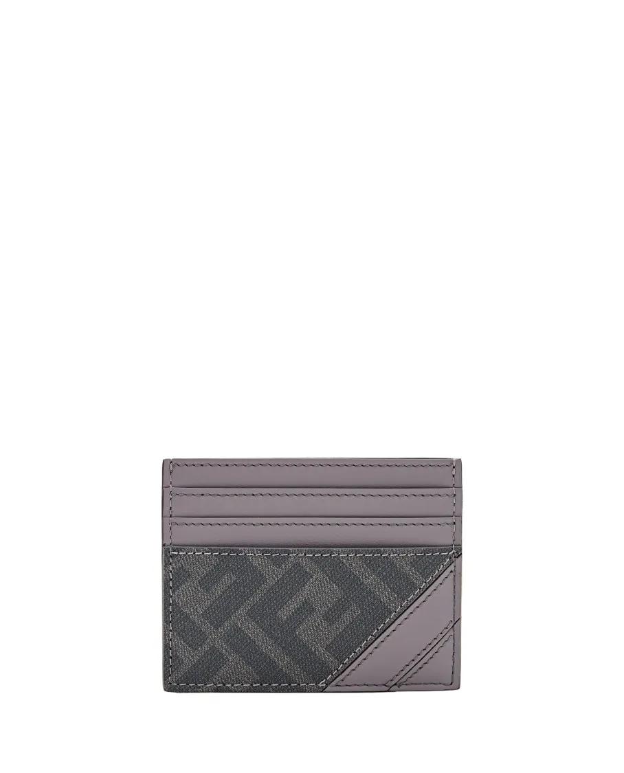 Fendi Portemonnaies - Card Case - Gr. unisize - in Grau - für Damen