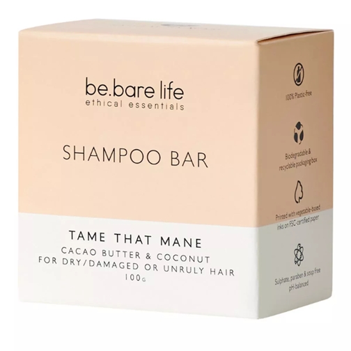 be.bare life Tame That Mane Shampoo Bar Shampoo