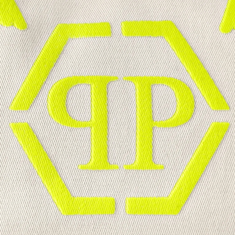 Philipp Plein Schultertasche Nylon Shoulder Bag Monogram weiss(Image 5)