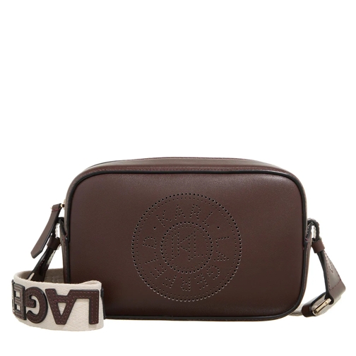 Karl Lagerfeld Camera Bag K/Circle Camerabag Perforated Dark Choco