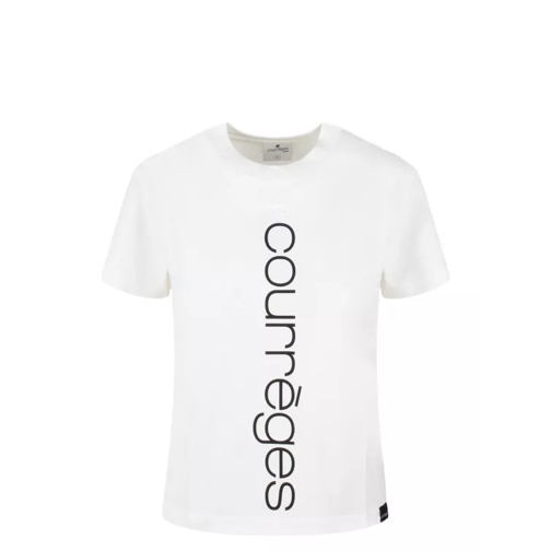 Courrèges Ac Straight Printed T-Shirt White 