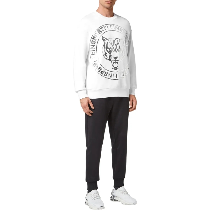 Plein Sport Top Sweatshirt Tiger weiss(Image 4)