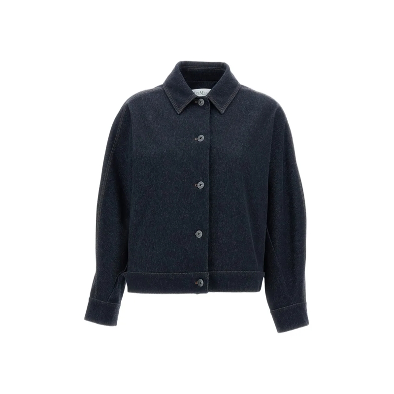 Max Mara Jeansjacke Nettare Denim Jacket Blue