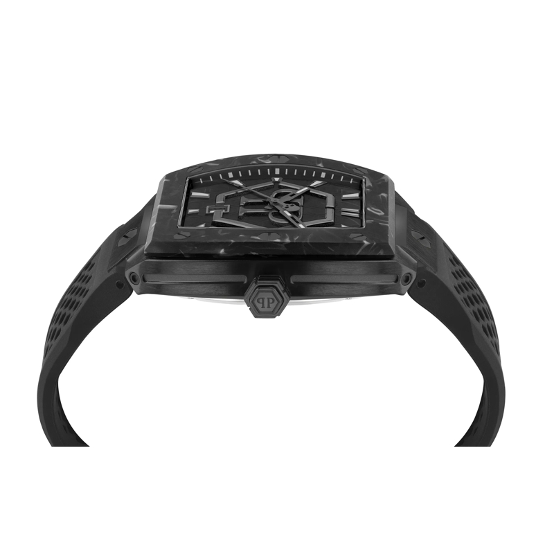 Philipp Plein Quarzuhr Analoge Quarzuhr The Hexagon Phantom schwarz(Image 2)