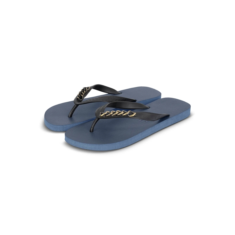 UZURII Flip Flops Zehentrenner Gold Small marineblau(Image 3)