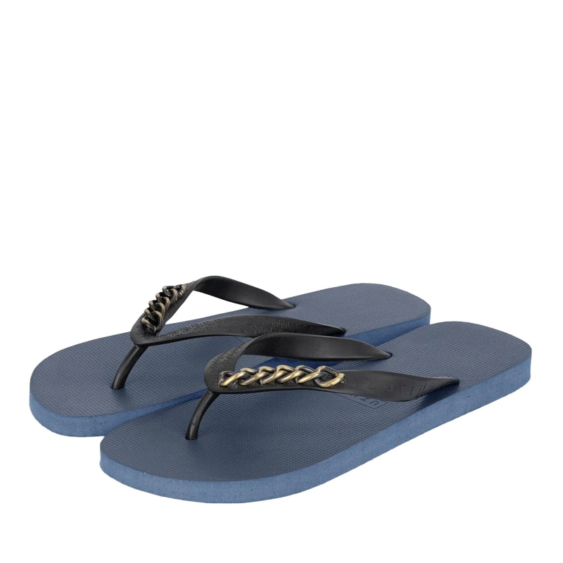 UZURII Flip Flops Zehentrenner Gold Small marineblau(Image 2)