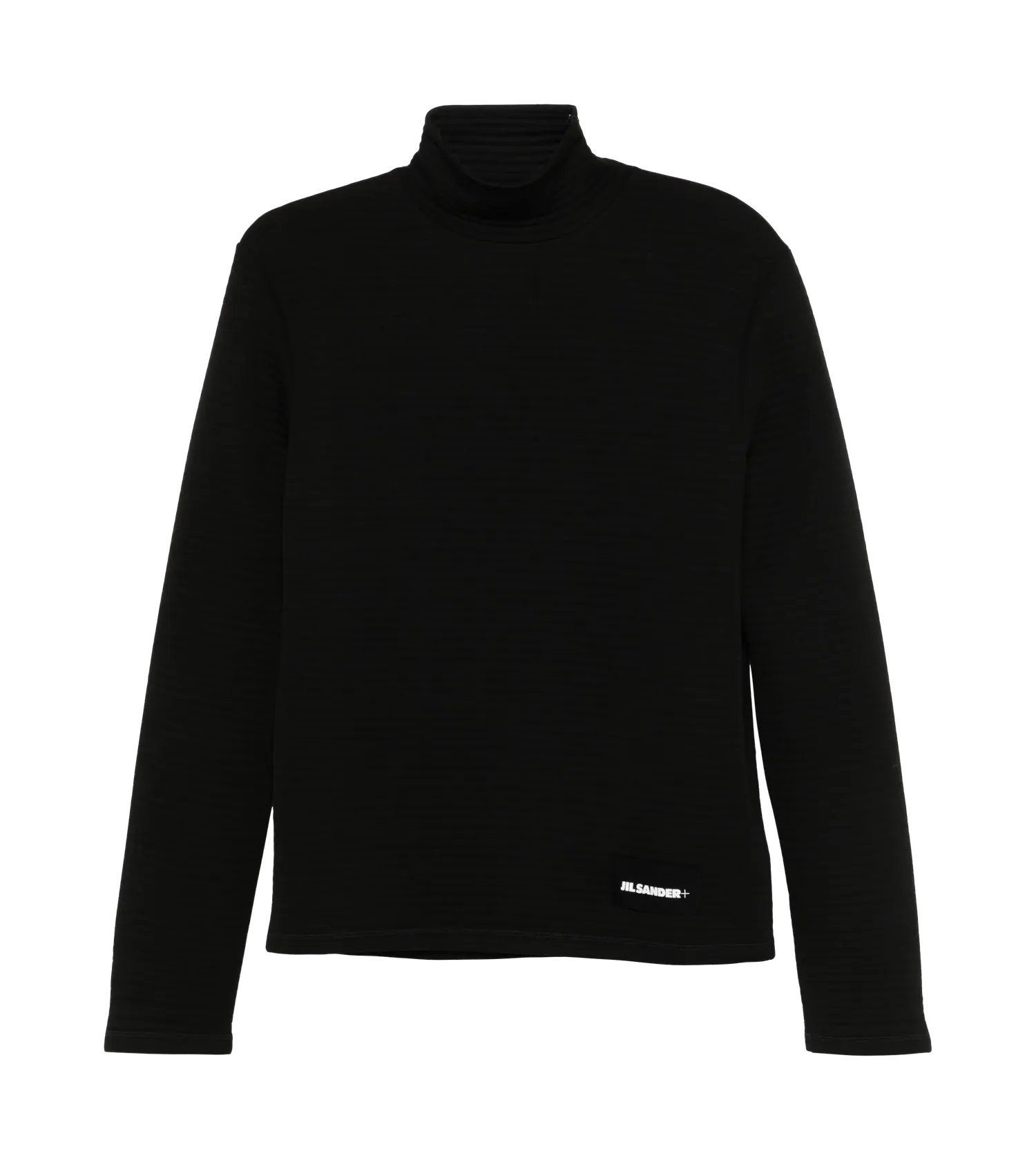 Jil Sander - Rollkragen-Longsleeve mit geripptem Effekt - Größe XL - multi