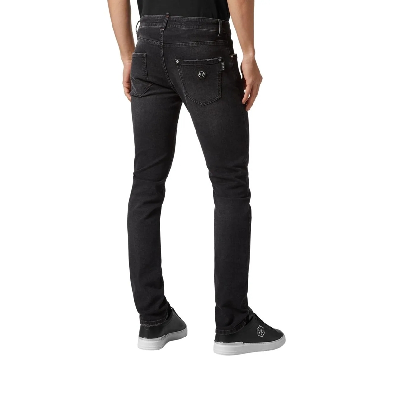 Philipp Plein Jeans Jeans Regular Fit schwarz(Image 2)