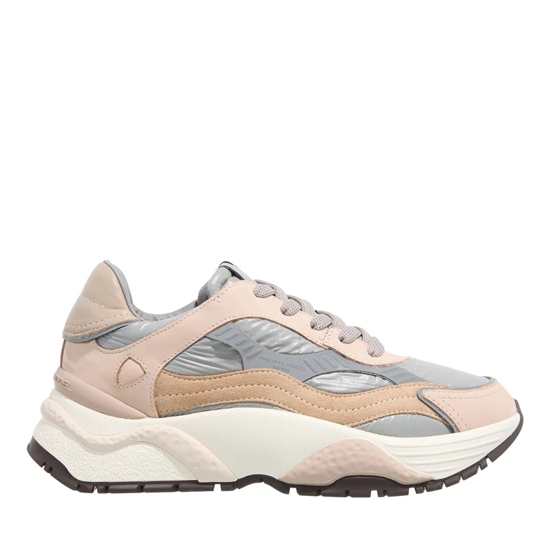 Philippe Model Low-Top-Sneaker Odeon Low Woman Duvet_Beige Gris