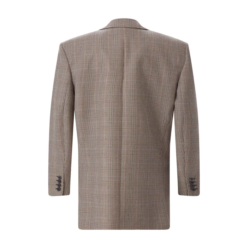 Saint Laurent Blazer Blazer aus Wolle braun(Image 2)
