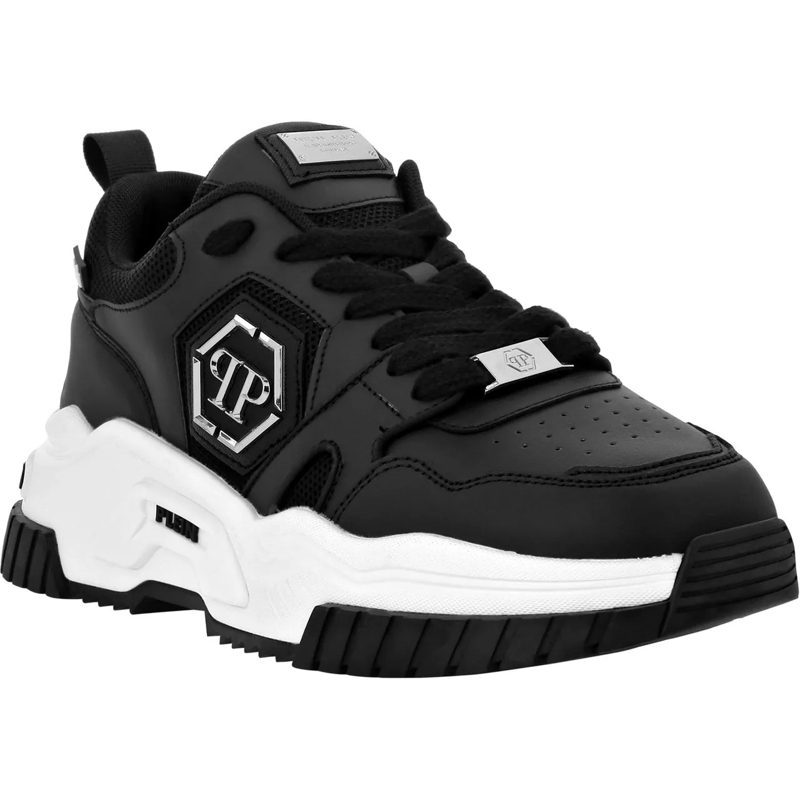 Philipp Plein Claquettes Flat Shoes Black schwarz