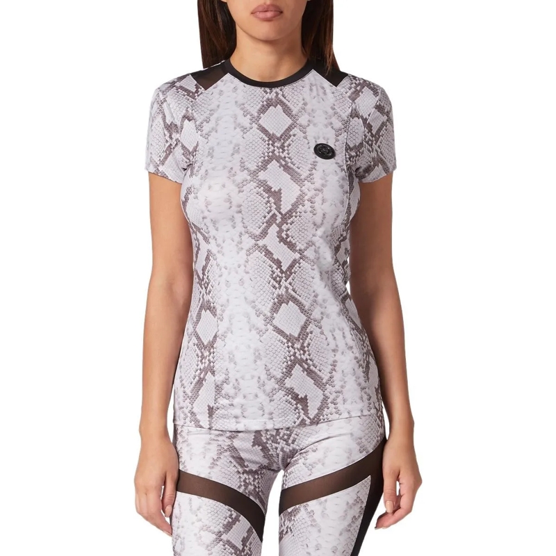 Plein Sport T-Shirt T-Shirt Python grau(Image 4)