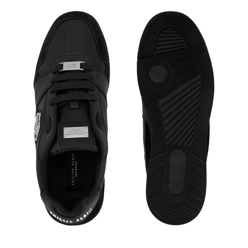 Philipp Plein Low-Top-Sneaker Lo-Top Turnschuhe P-Force 78 schwarz(Image 5)