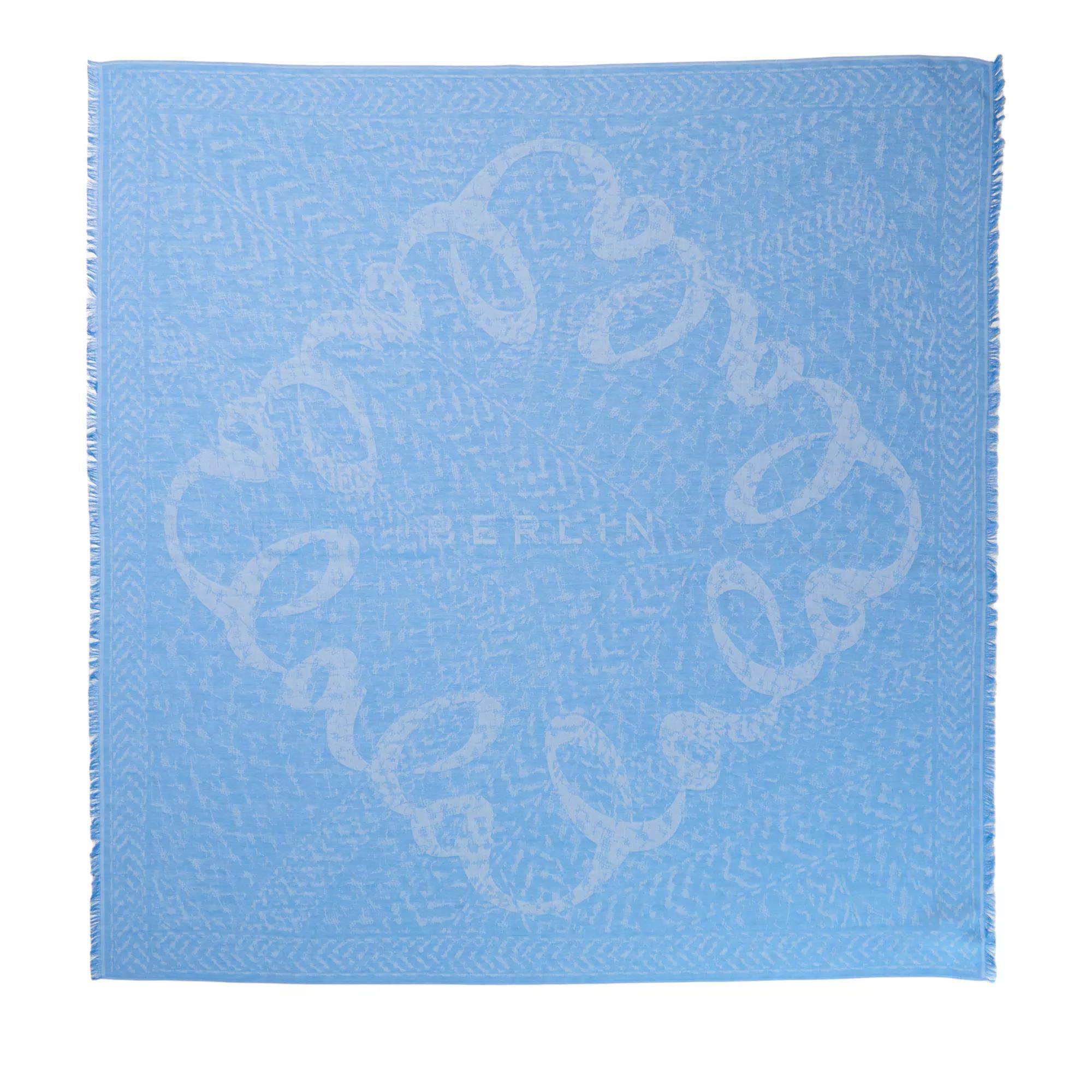 Lala Berlin Tücher & Schals - Scarf Arian - Gr. unisize - in Blau - für Damen