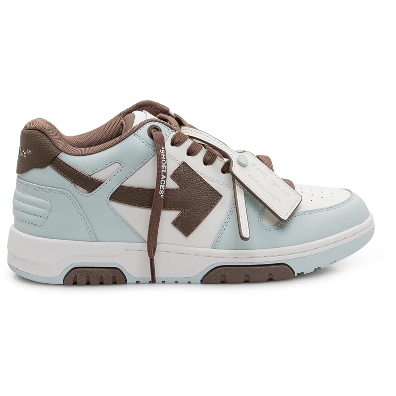 Off-White Low-Top-Sneaker Sneakers Out of Office hellblau