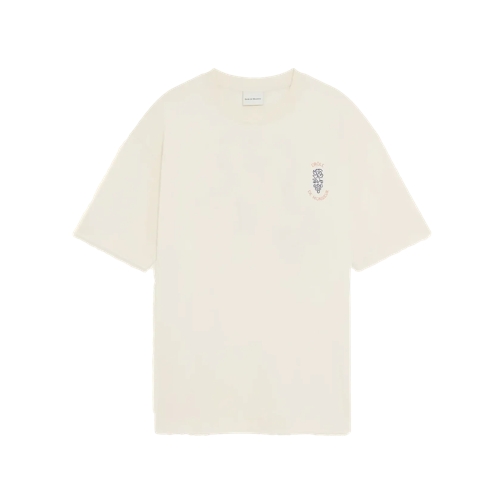 Drôle De Monsieur Hemden T-Shirt mit Trauben-Print cream cream