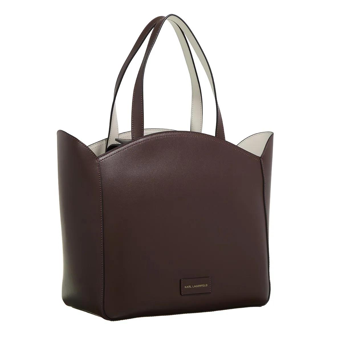 Karl Lagerfeld Shoppers & Totes K Circle Lg Tote Perforated in bruin
