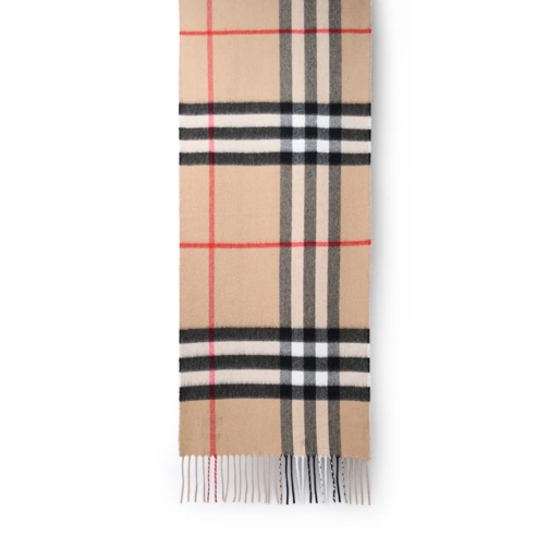 Burberry Leichter Schal Beige Cashmere Scarf Brown