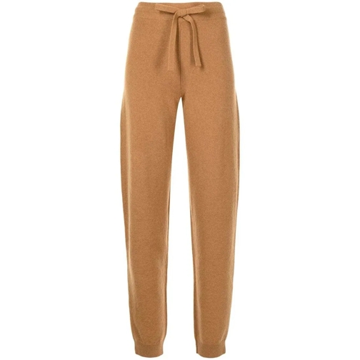 Nanushka Jogginghosen Ella Knitted Track Knitwear Trousers Brown