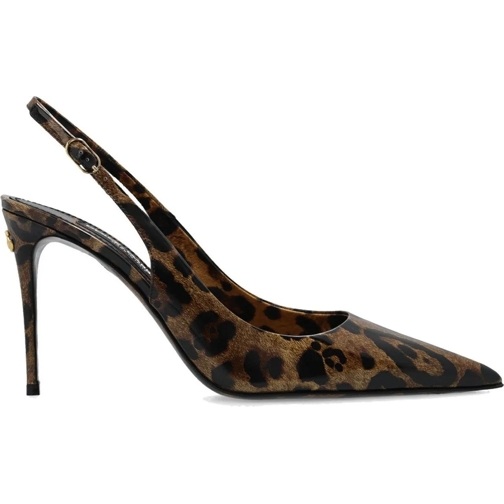 Dolce&Gabbana Pump Tacchi a punta Animalier mehrfarbig