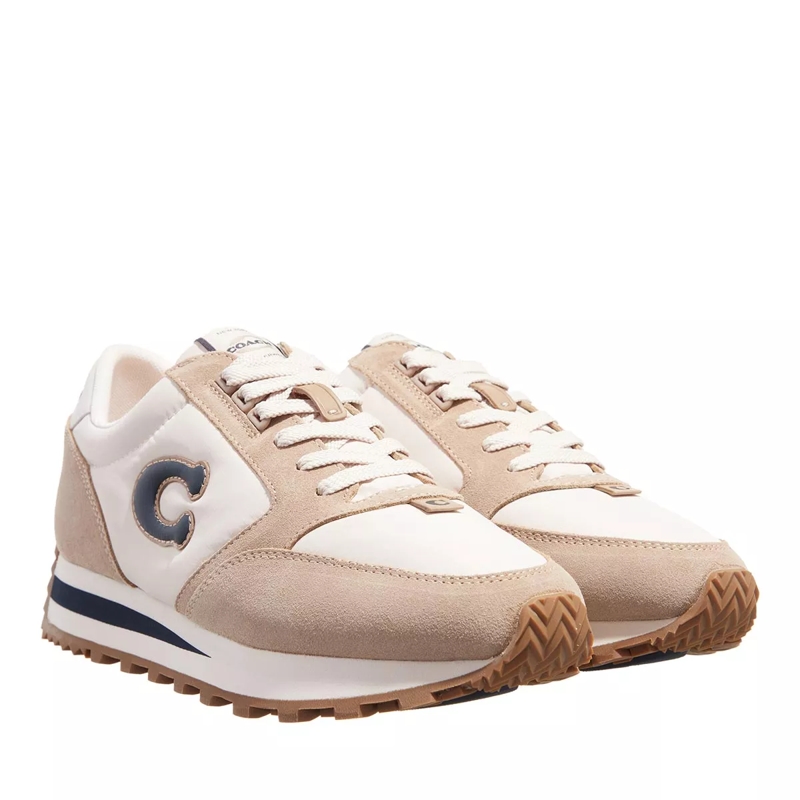 Coach Low-Top-Sneaker Runner Sneaker Chalk/Midnight Navy