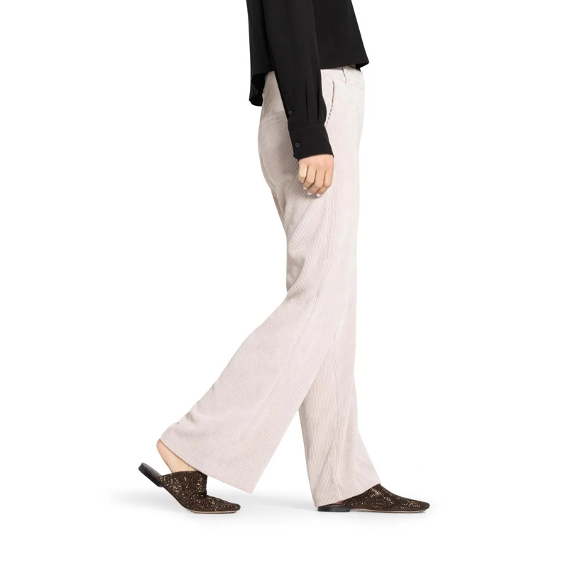 Cambio Pantalon Straight-Fit Hose Amelie aus Cord Beige(Image 4)