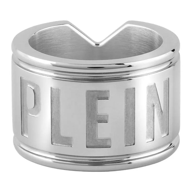 Philipp Plein Bandring Ring Plein Double Tag silber