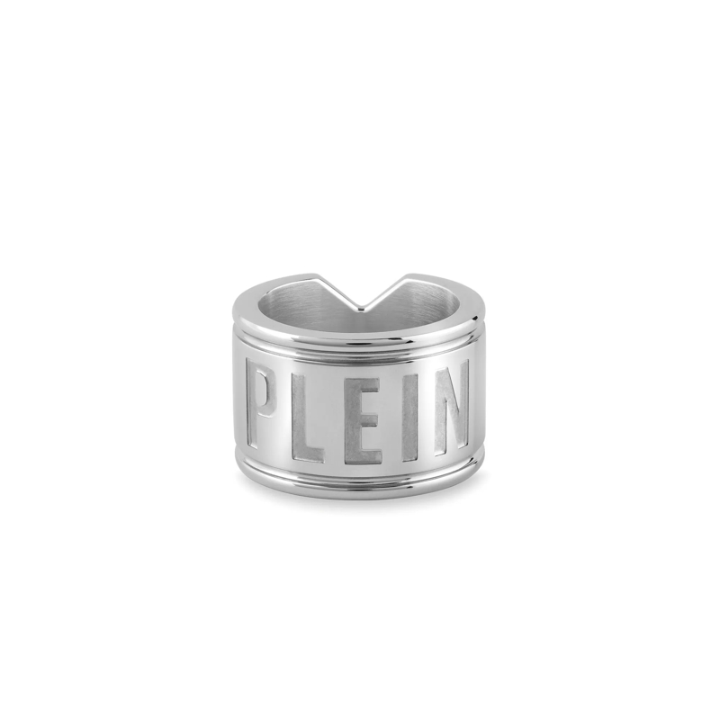 Philipp Plein Bandring Ring Plein Double Tag silber